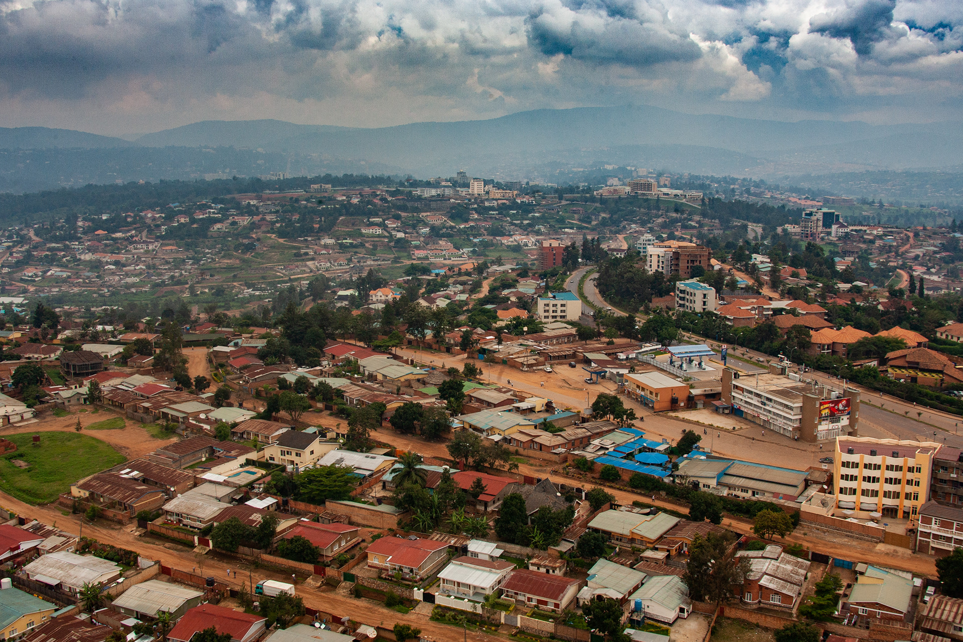 Kigali City - Aerial View - 2009