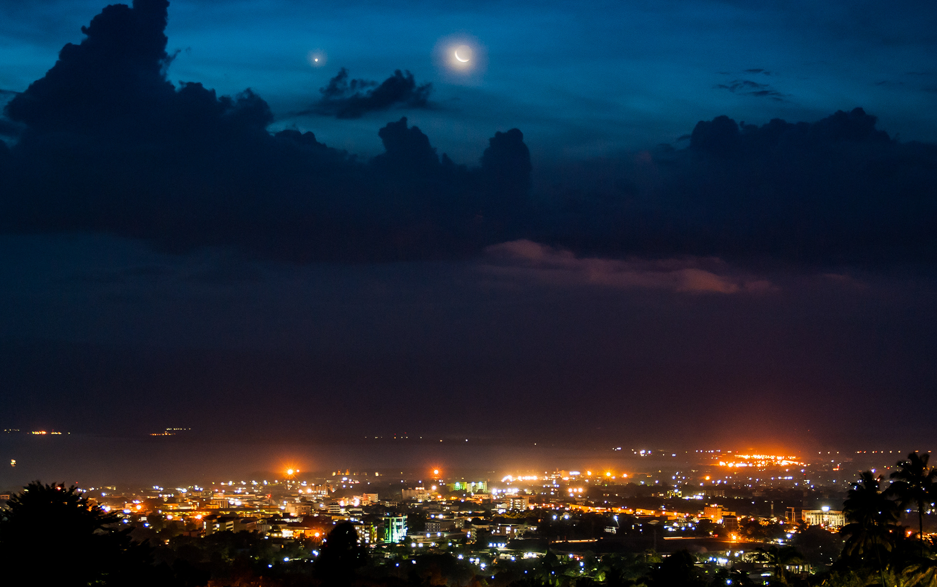 Bujumbura At Night