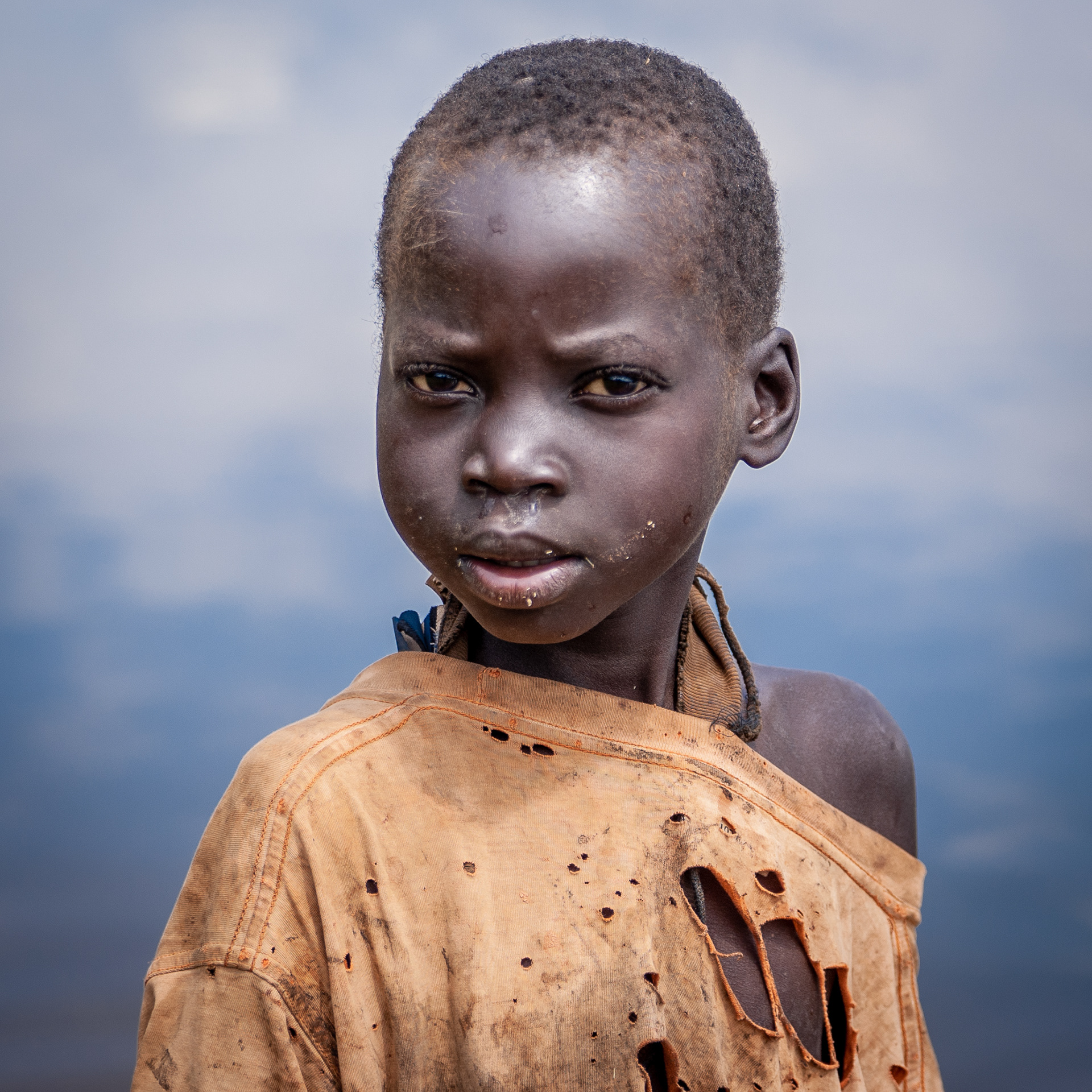Fisher Boy On Lake Kirundo