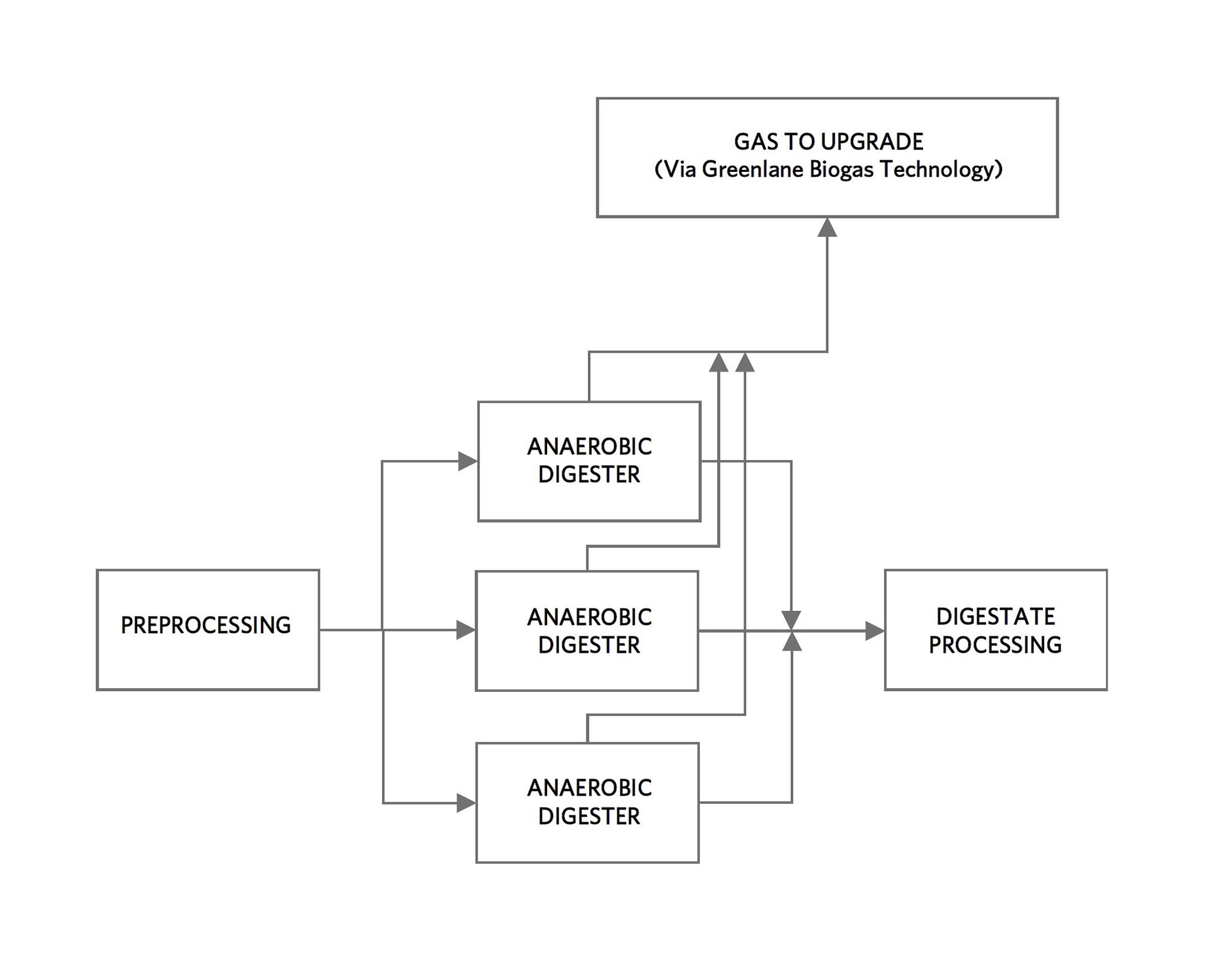 Block Flow Diagram for the Process (2019)