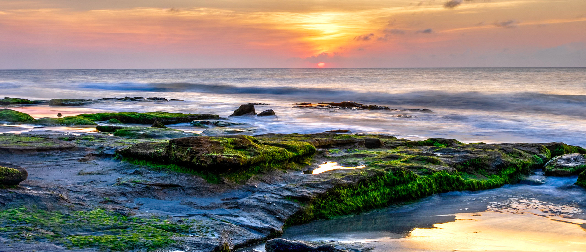 Coquina Rocks Sunrise