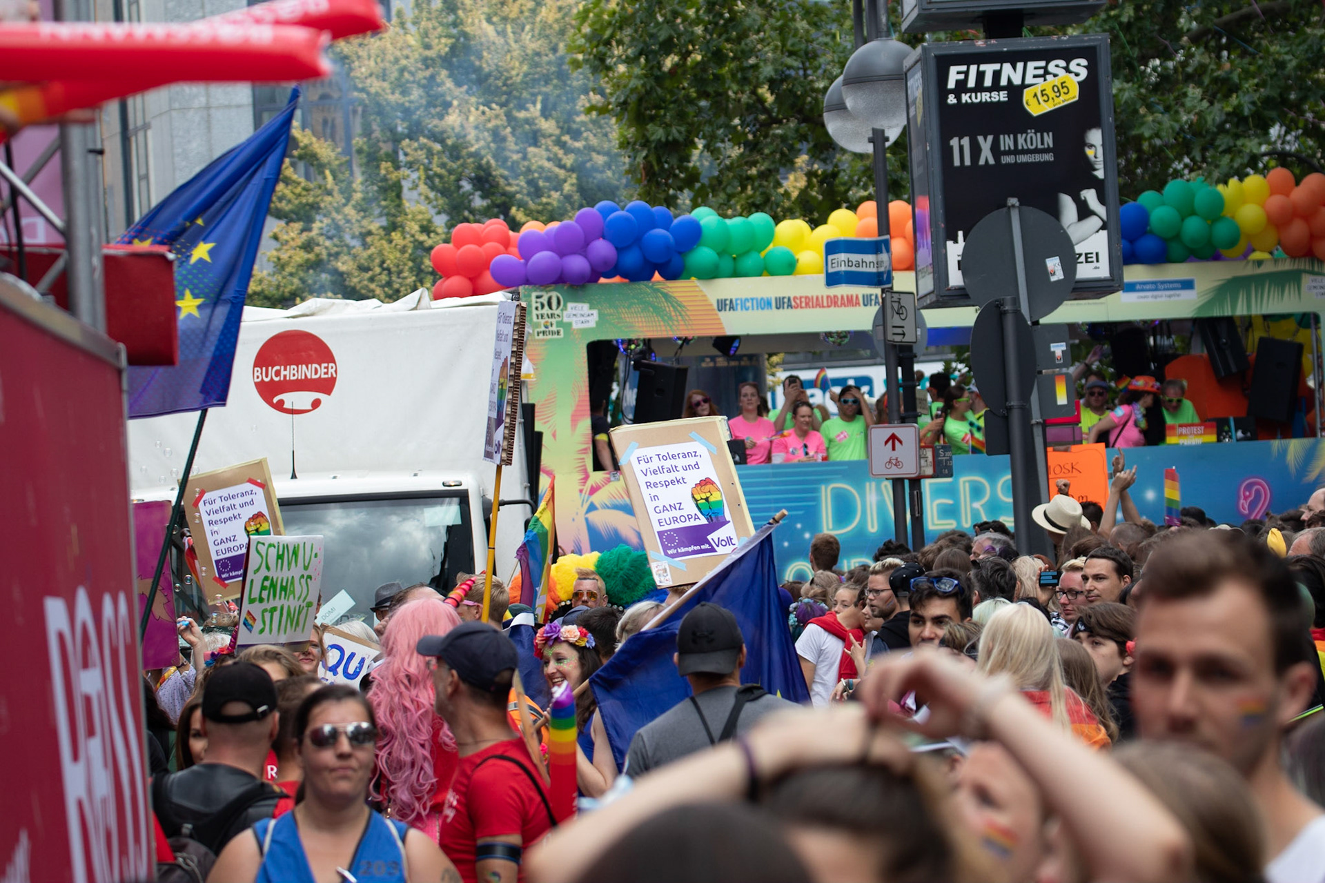 Gay Pride - Christopher Street Day Cologne 2019