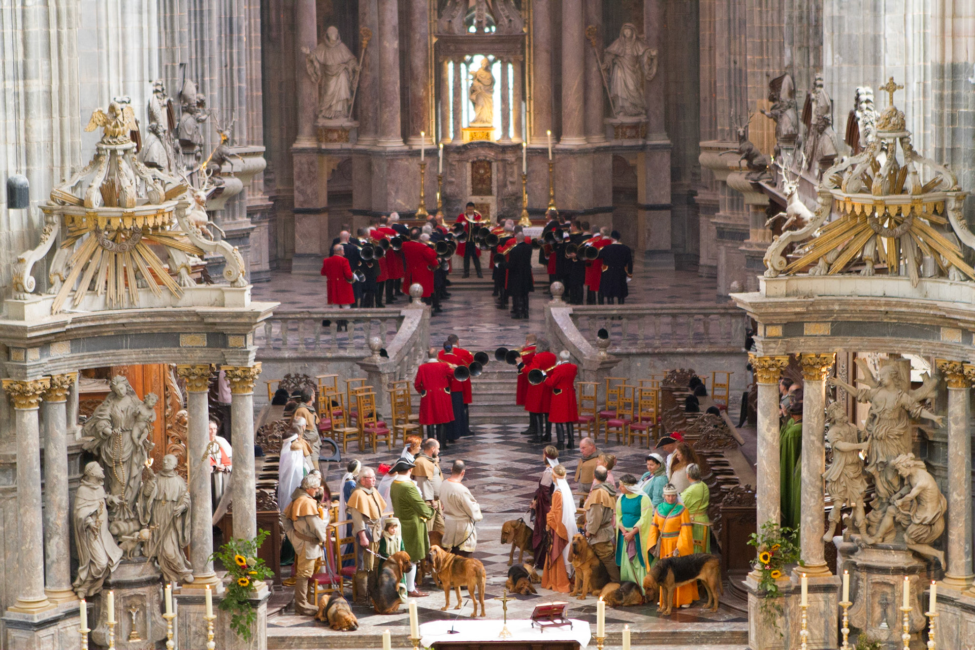Fête de la Chasse Saint-Hubert Belgium 2015