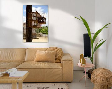 Op canvas of als fotoprint