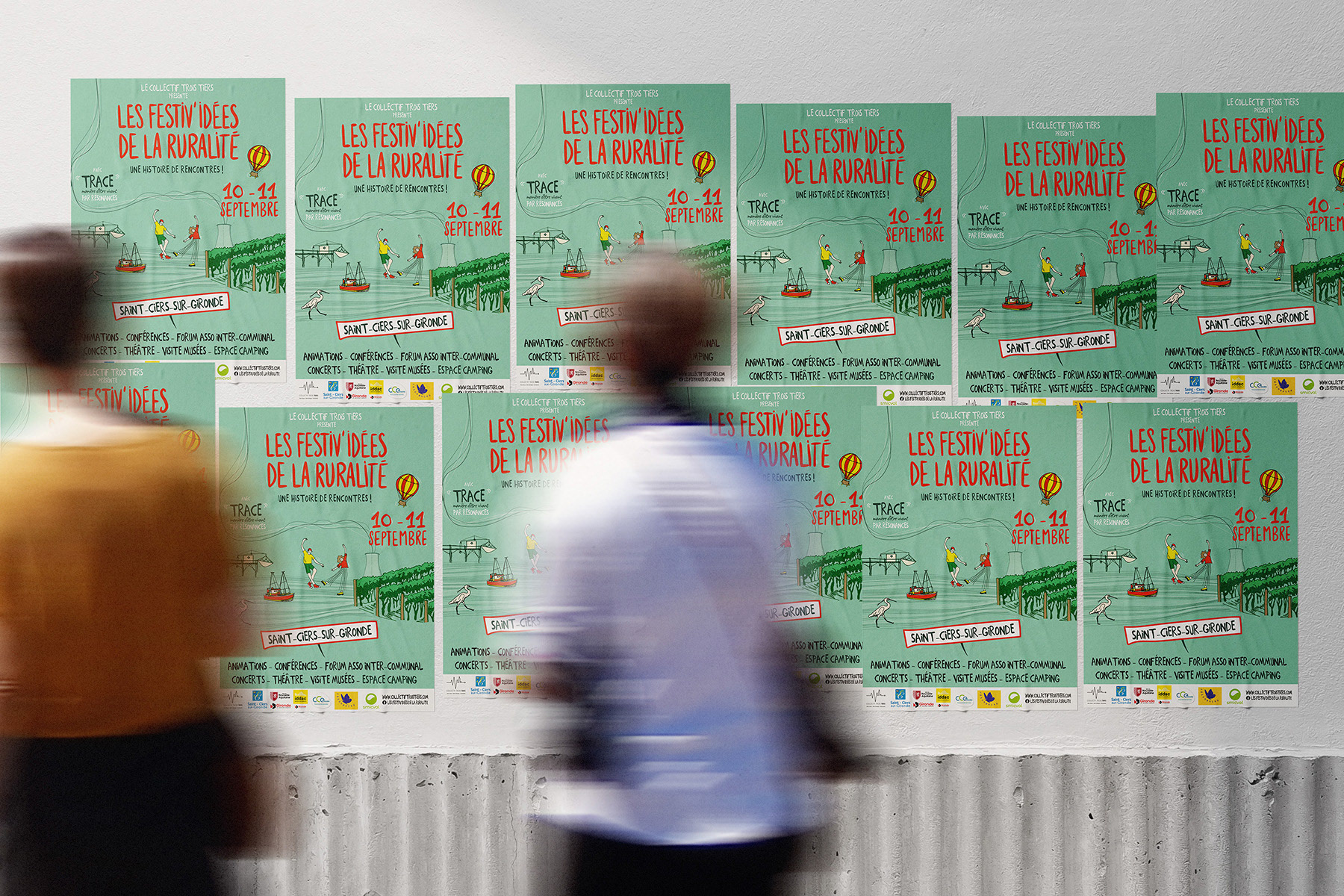 Affiche Les Festiv Idées de la ruralité