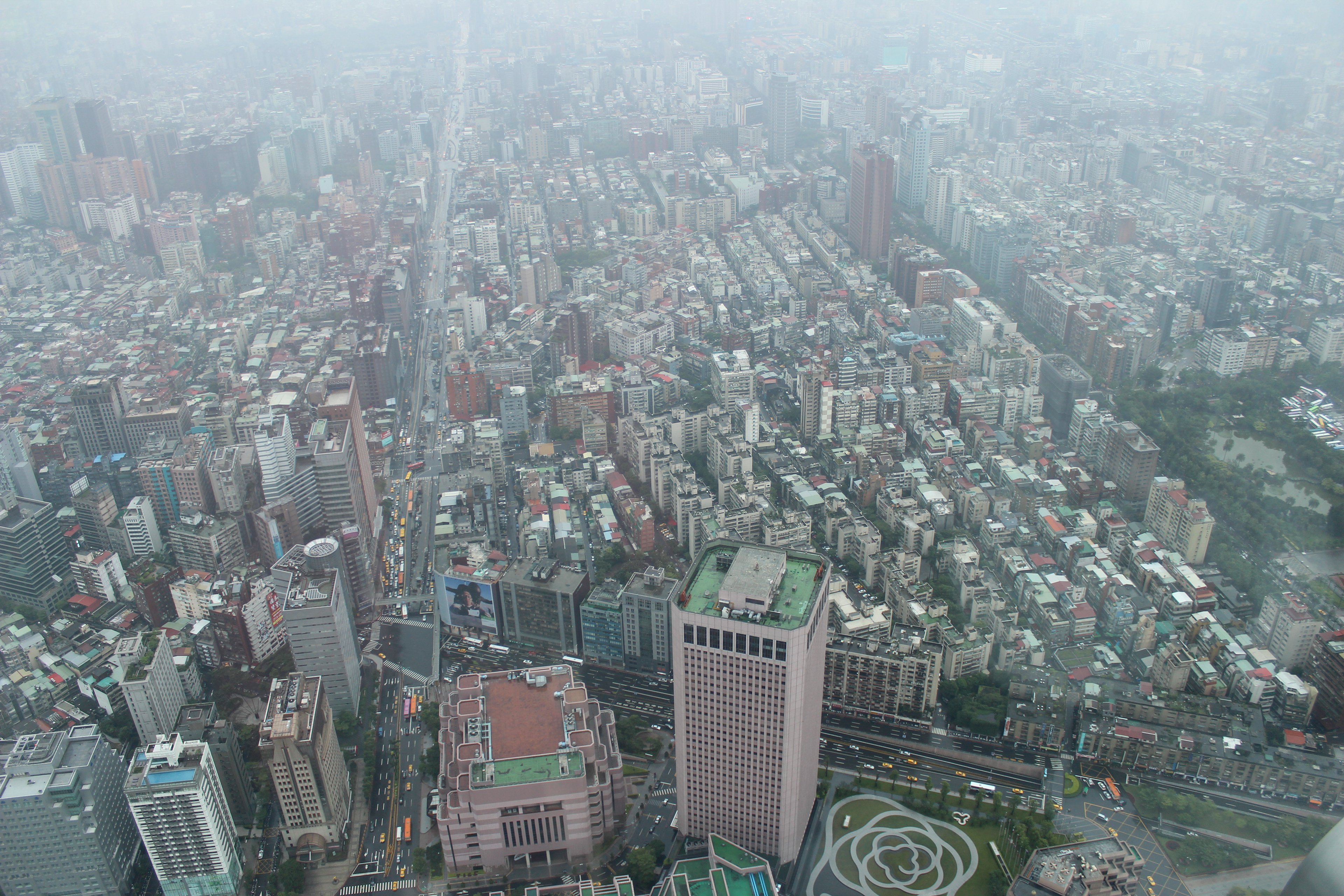 Aussicht vom Taipei 101