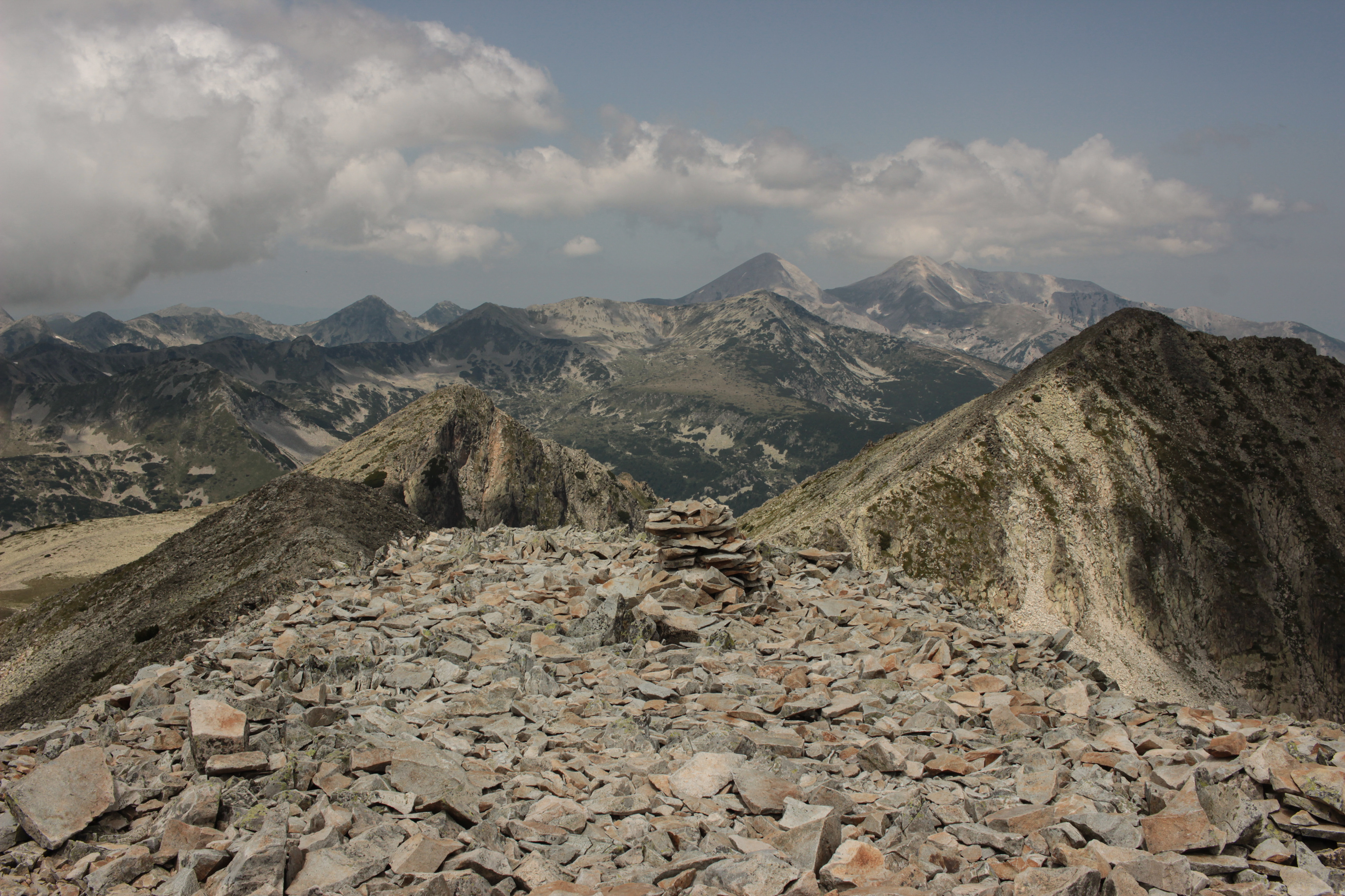 Auf dem Polezhan 2851 m