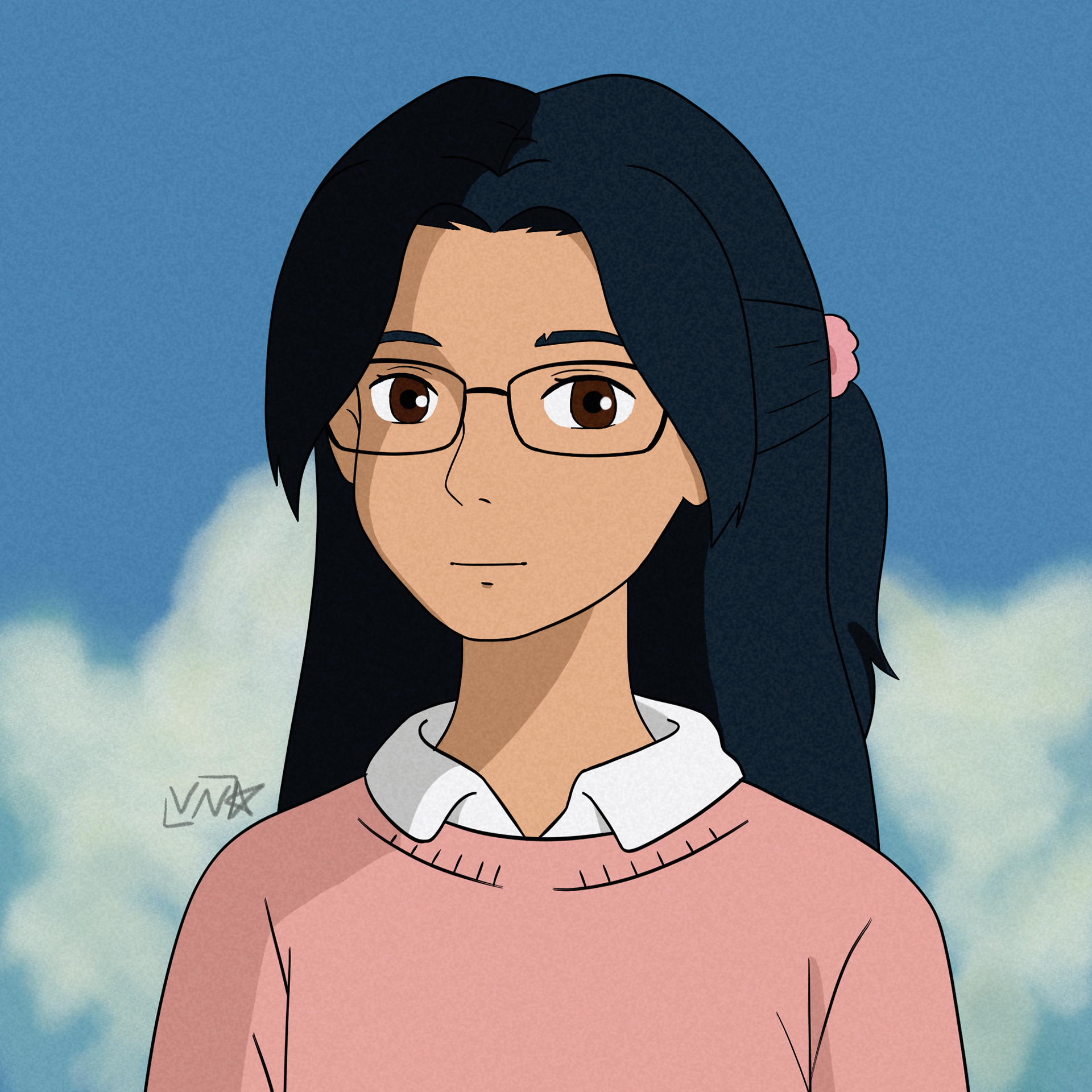 "Self-Portrait: Studio Ghibli" (2025)