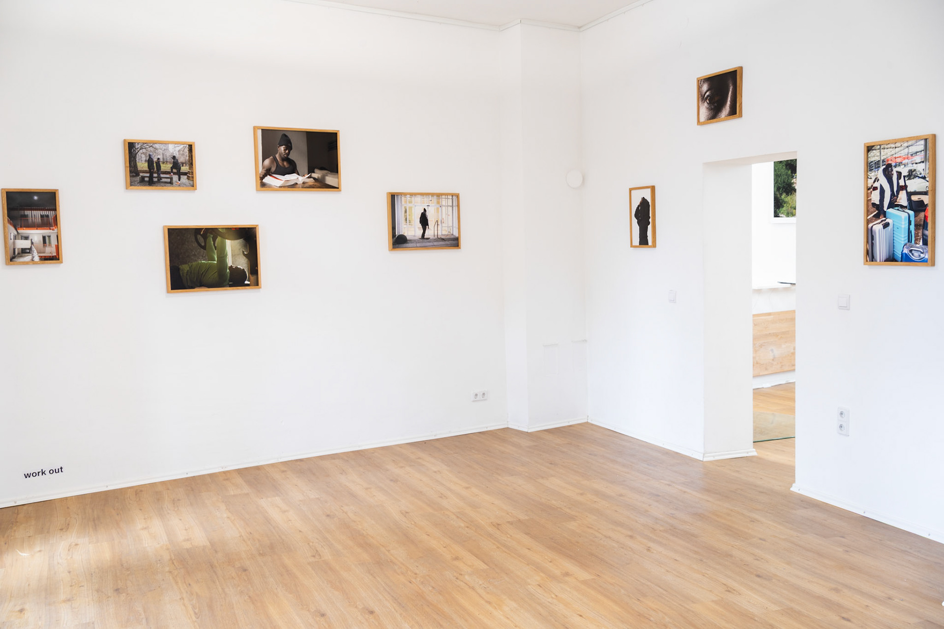 Ausstellungsansicht Pop-Up Kunst, Joachimsthal, 2025