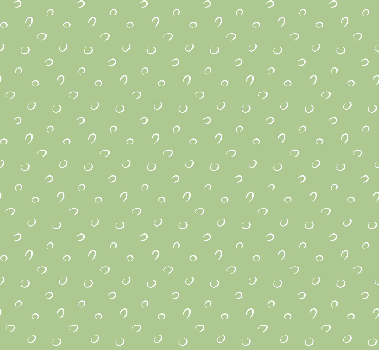 DOTTED SEEDS PATTERN SPRING GREEN