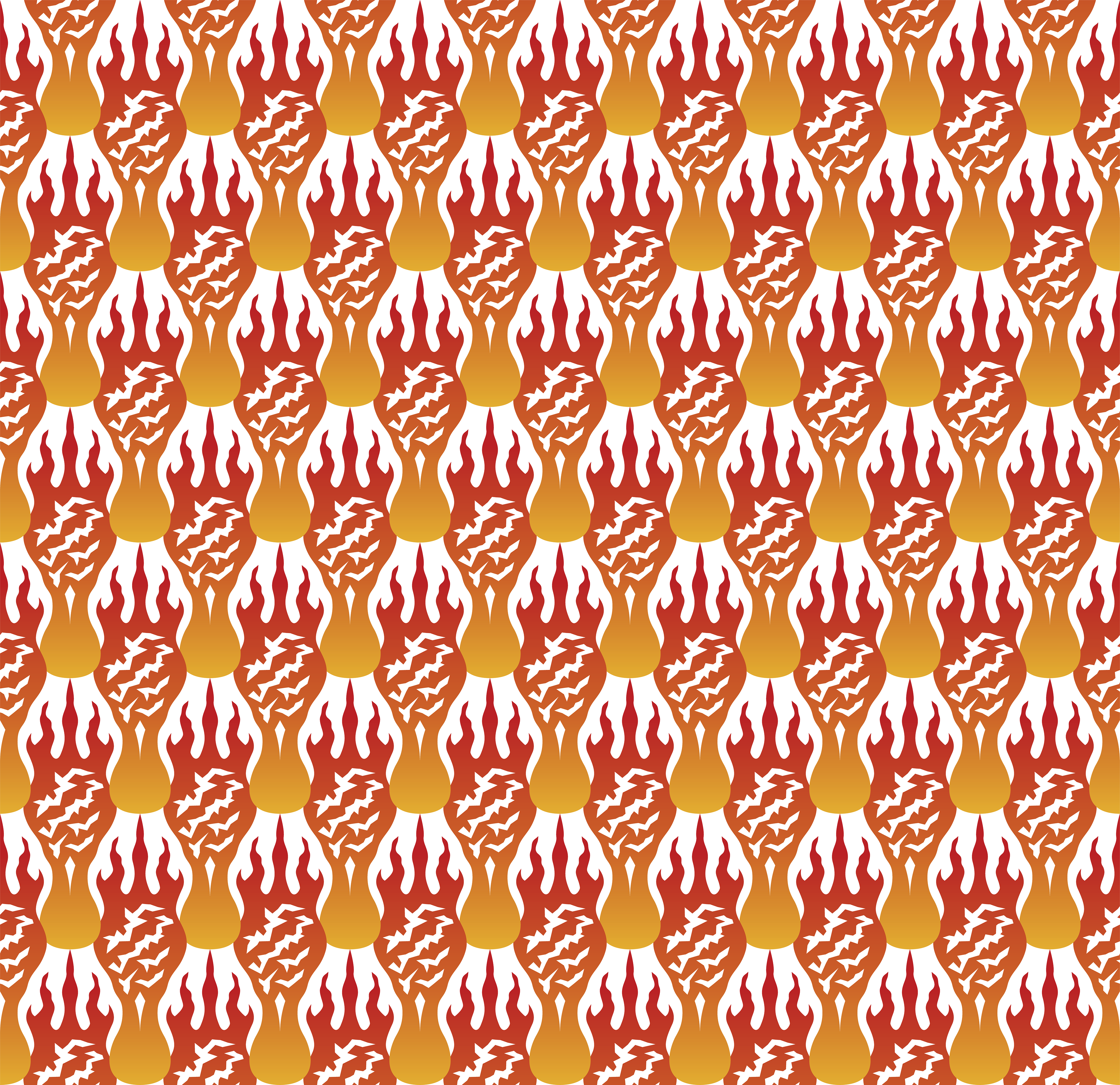 SCORCH PATTERN [ON BLACK]