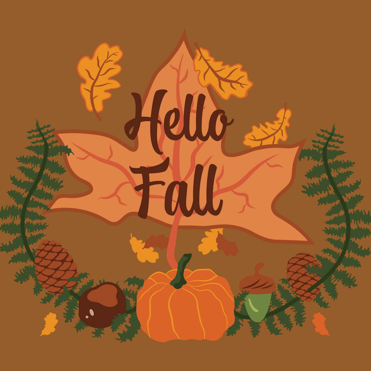 HELLO FALL - UMBER