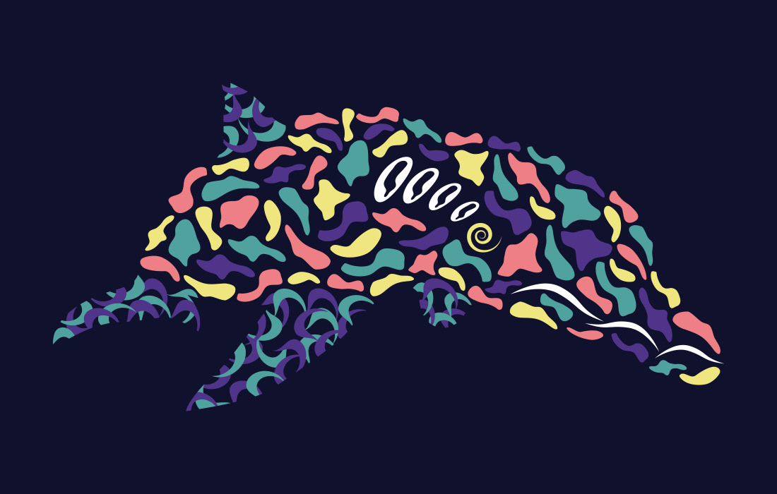 ABSTRACT DOLPHIN