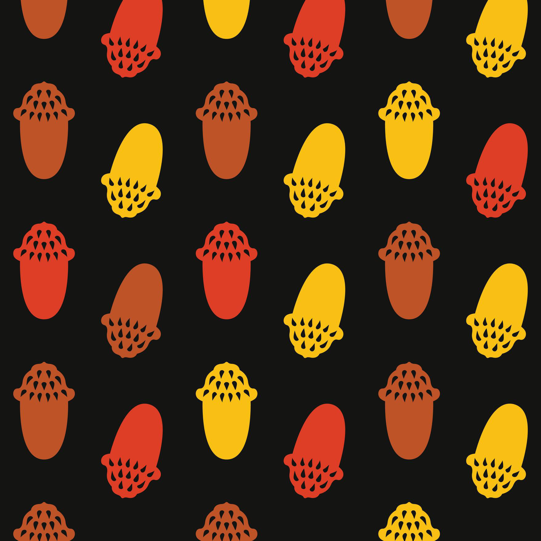 MINIMAL ACORNS 1 - AUTUMN BLAZE