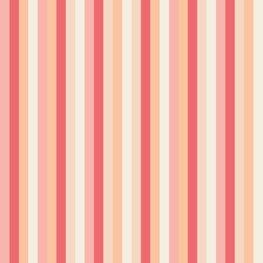 PEACH PINK STRIPES [VERTICAL]
