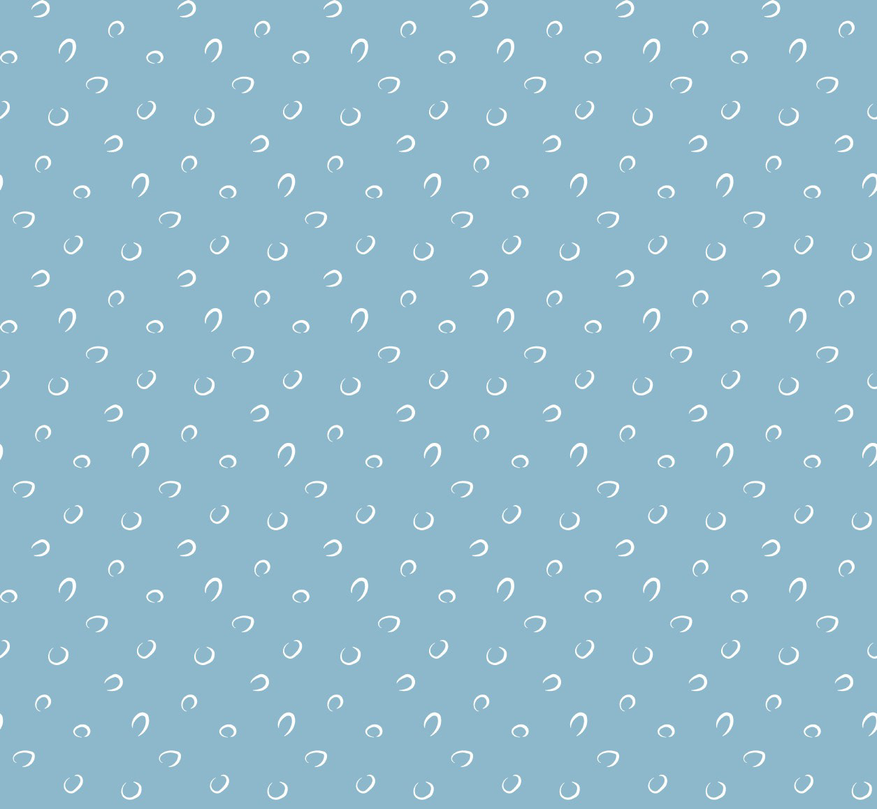 DOTTED SEEDS PATTERN BLUE SKIES