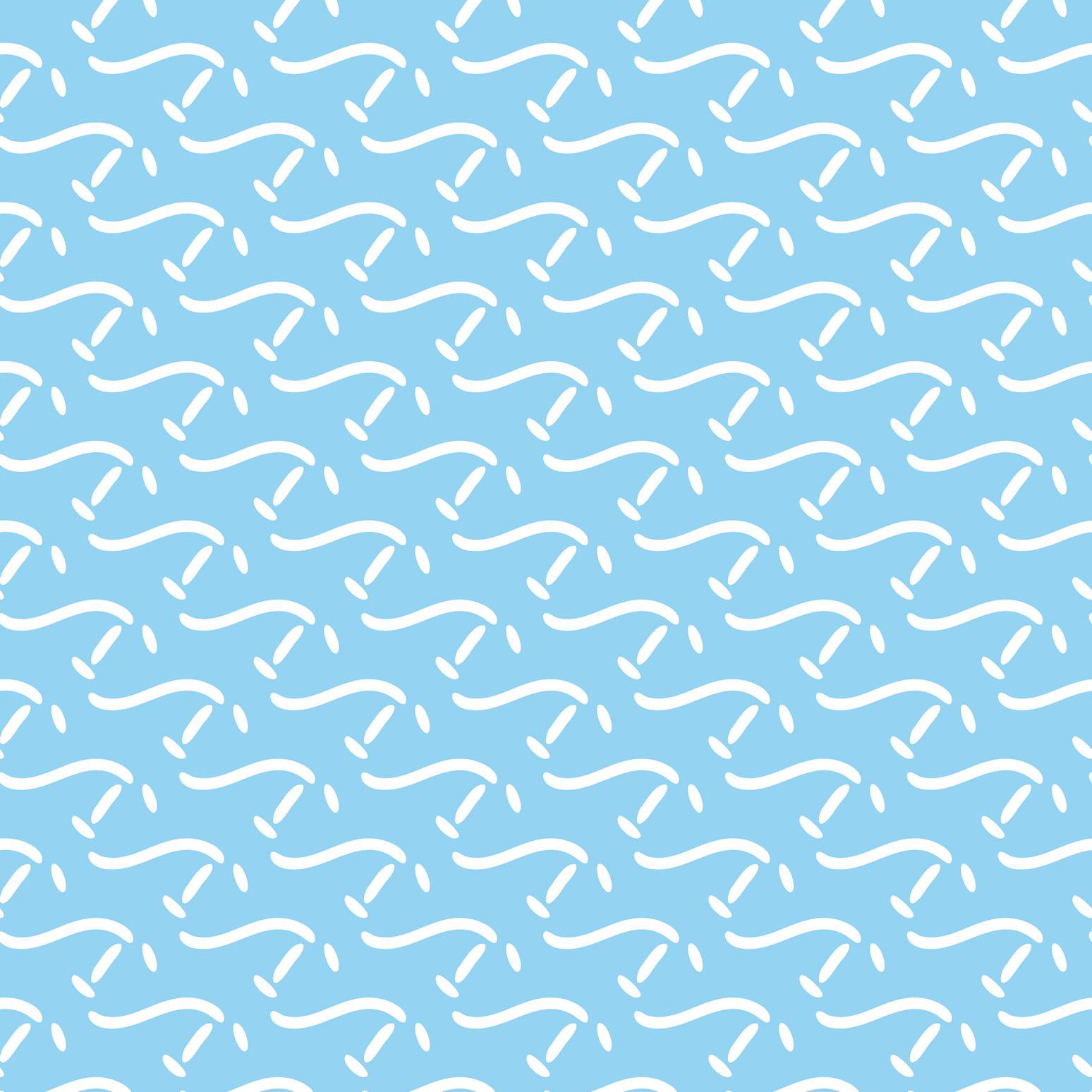 ABSTRACT LOOSE SCRIBES - CELESTE BLUE