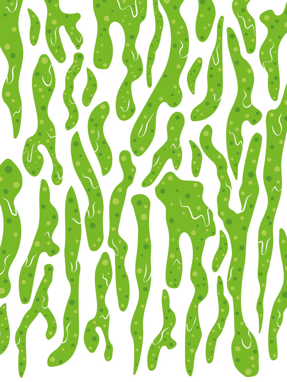 SPLATTERED SLIME [ON WHITE]