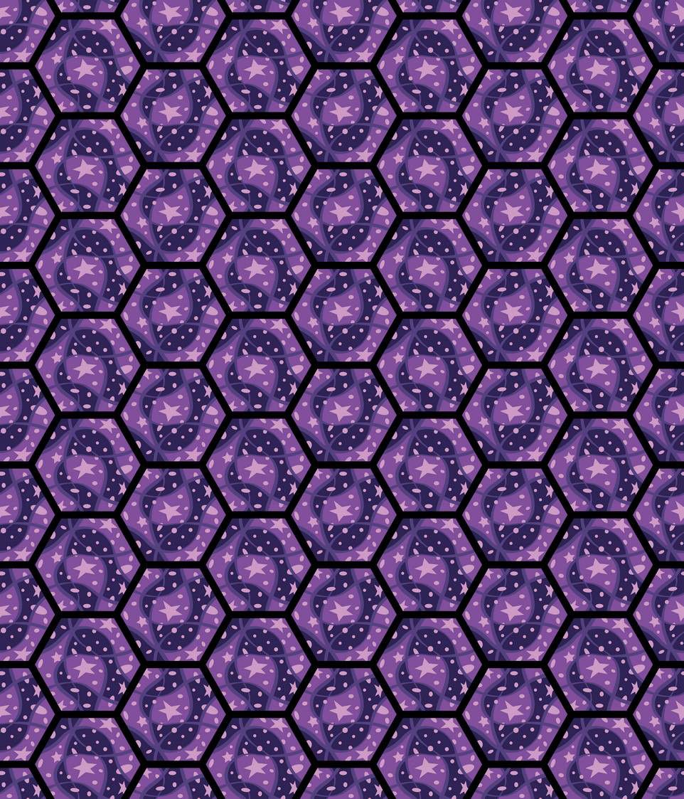 HEX GEO CHAOS - MYSTIC PURPLE