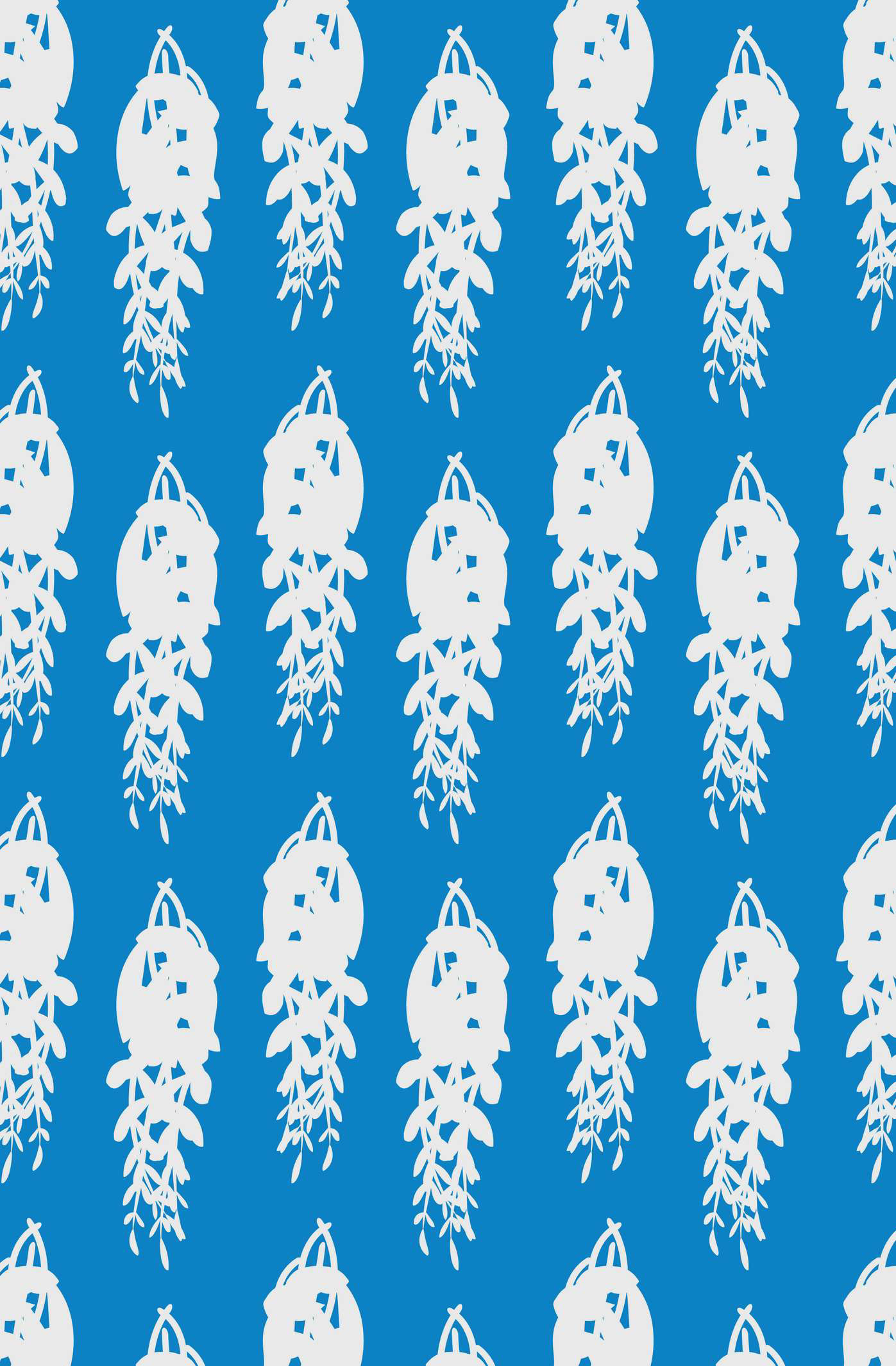 EUCALYPTUS SILHOUETTE - SPANISH BLUE