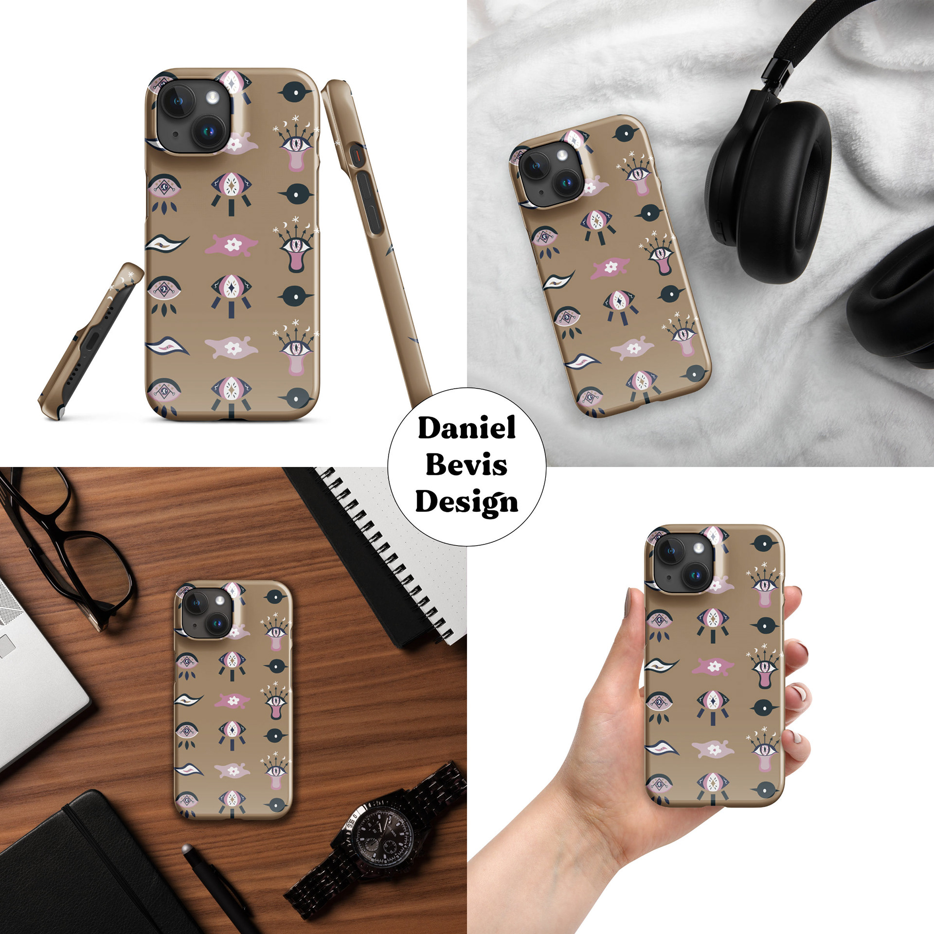 EVIL EYES 1 - BLUSH, GOLD & NAVY_IPHONE CASE MOCKUPS