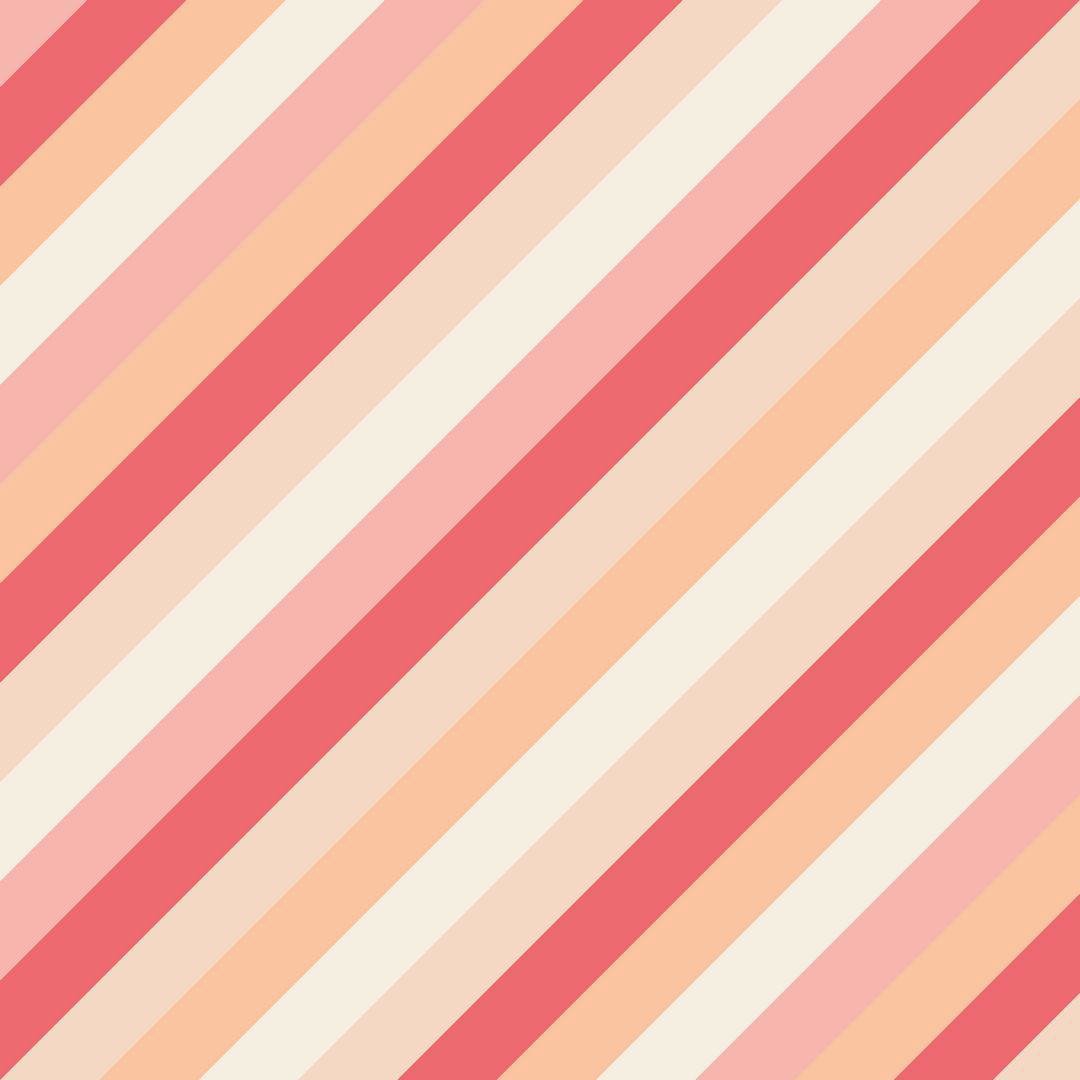 PEACH PINK STRIPES [DIAGONAL]