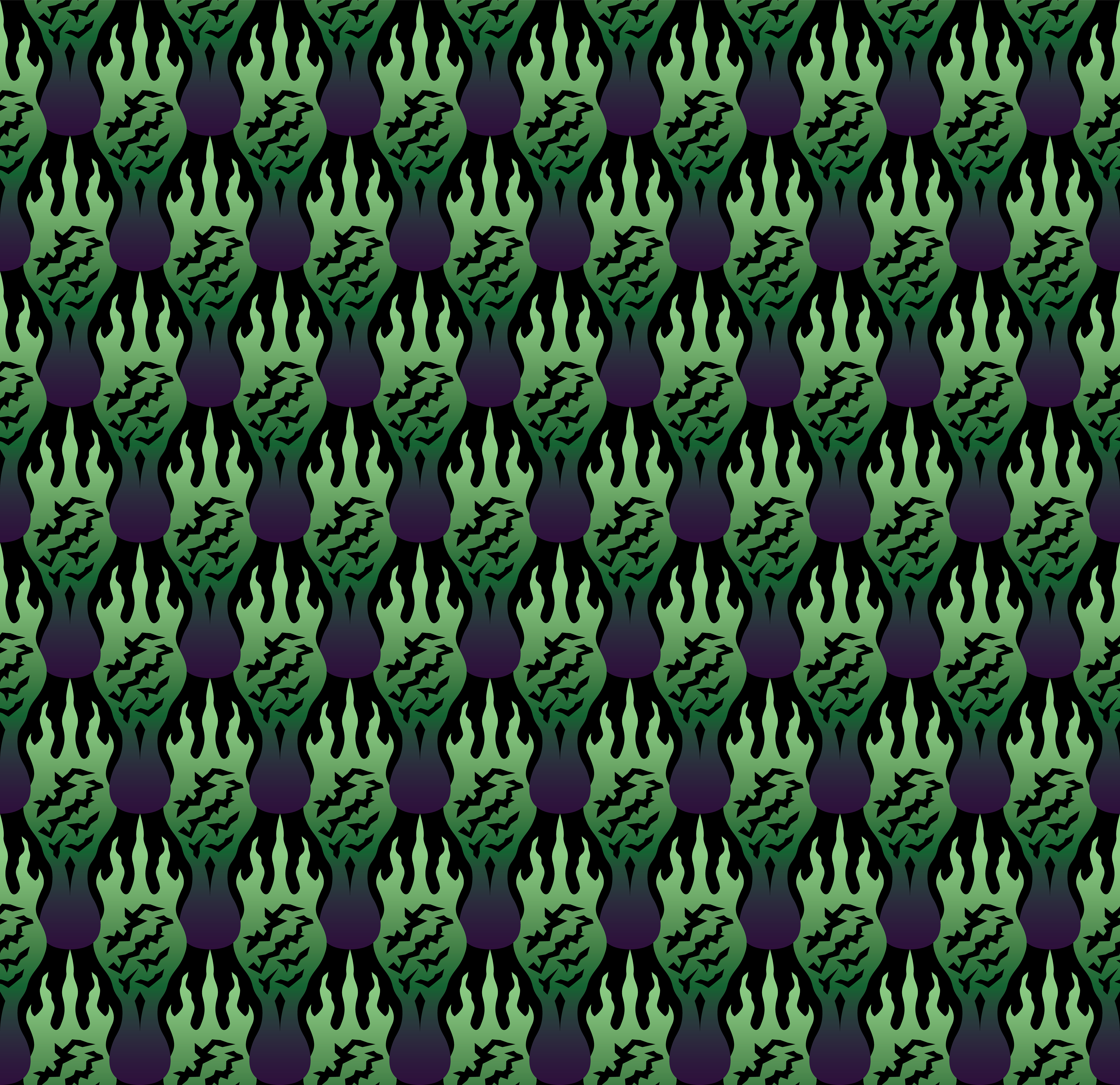 SCORCH PATTERN ~ MALEFICENT VARIANT
