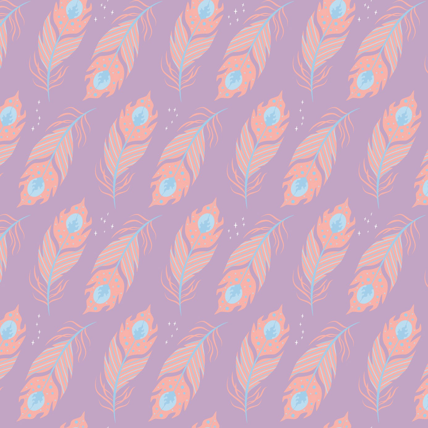 PHOENIX FEATHERS - PASTEL DREAMS