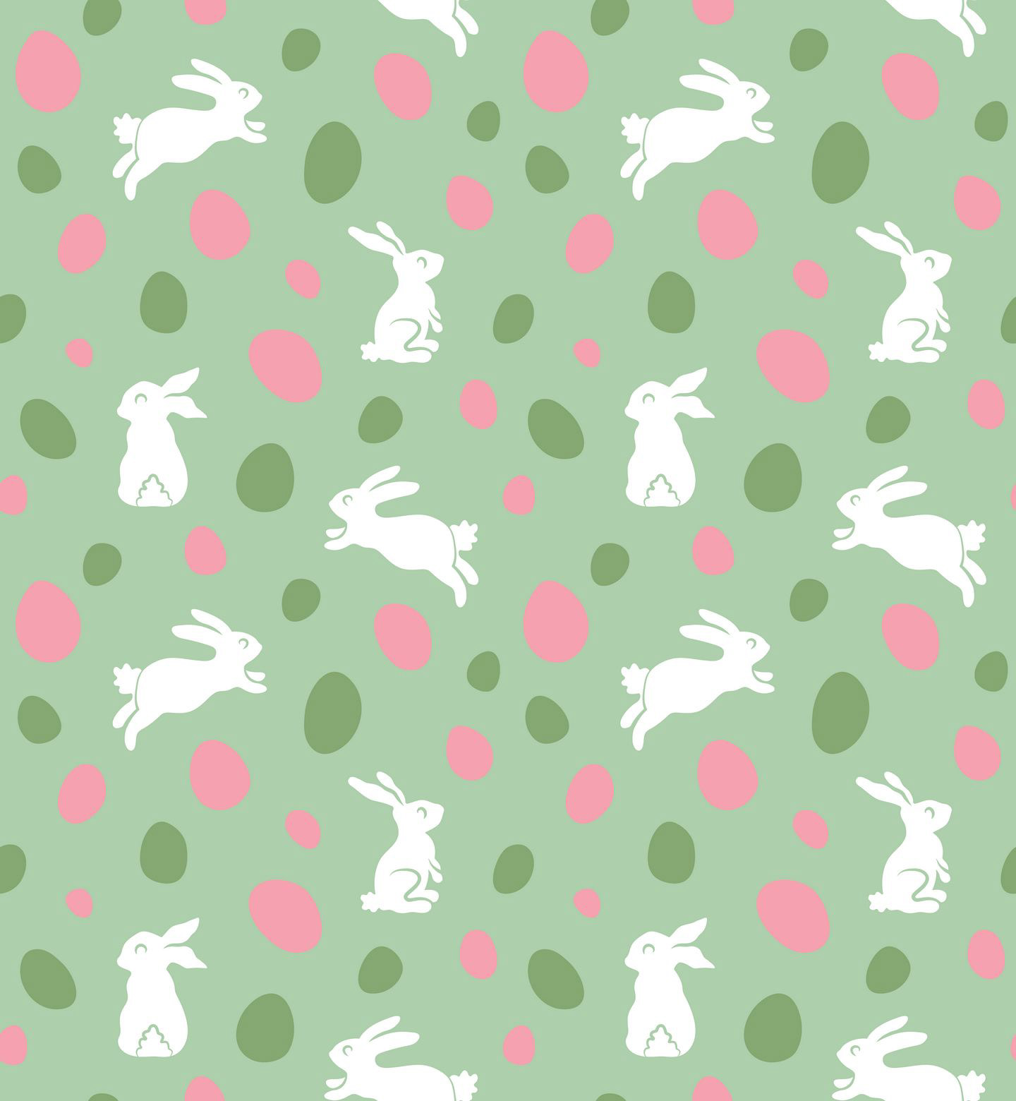 EASTER EGGS AND BUNNIES SPRING TULIPS