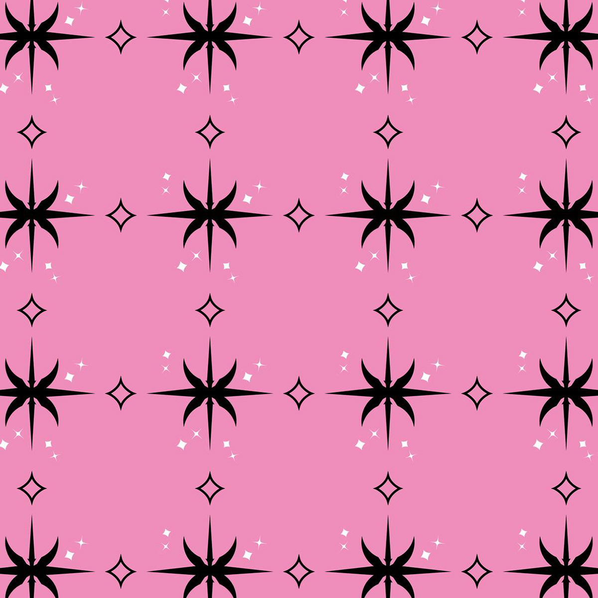 ARCANE STARS - PRETTY PINK & BLACK