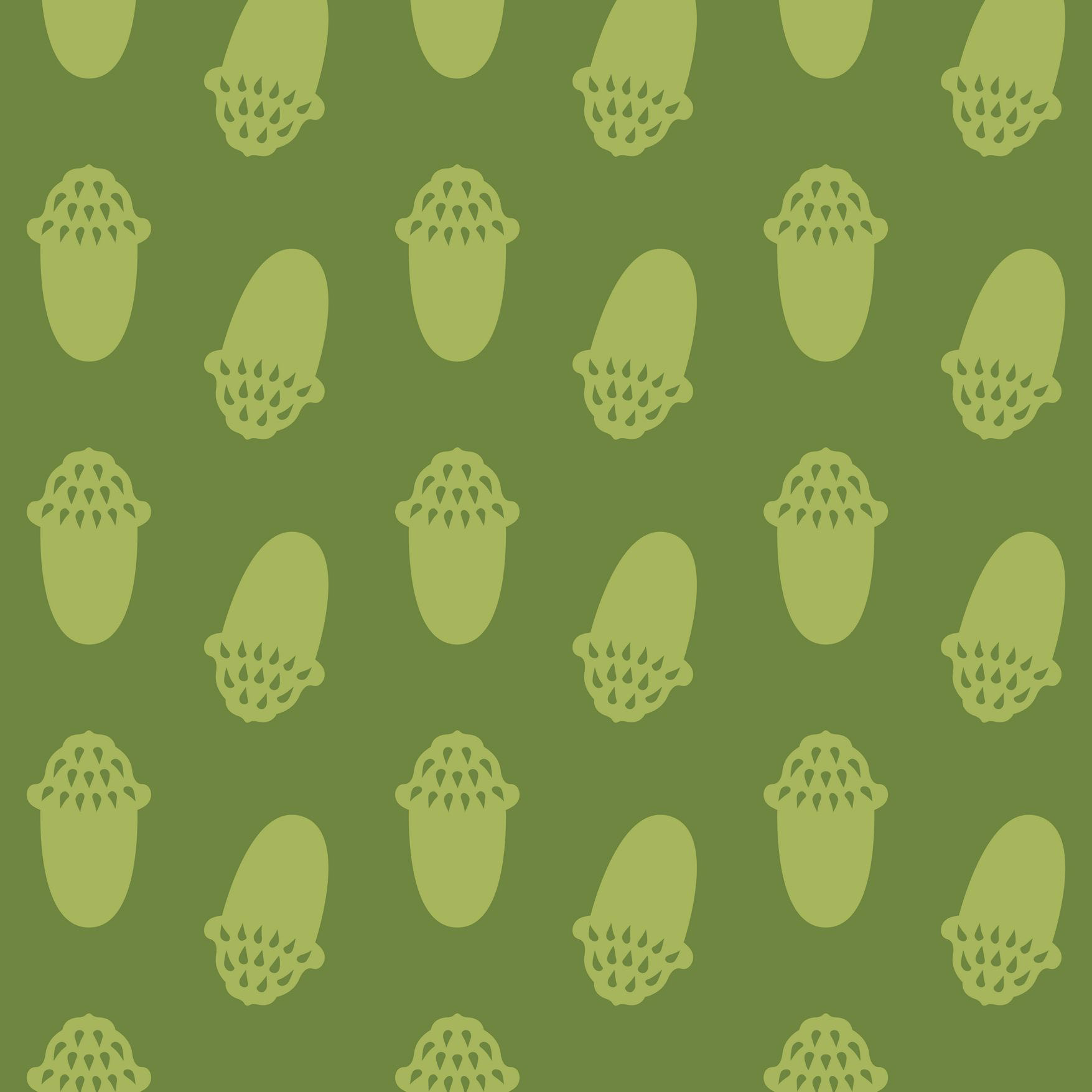 MINIMAL ACORNS 1 - GREEN