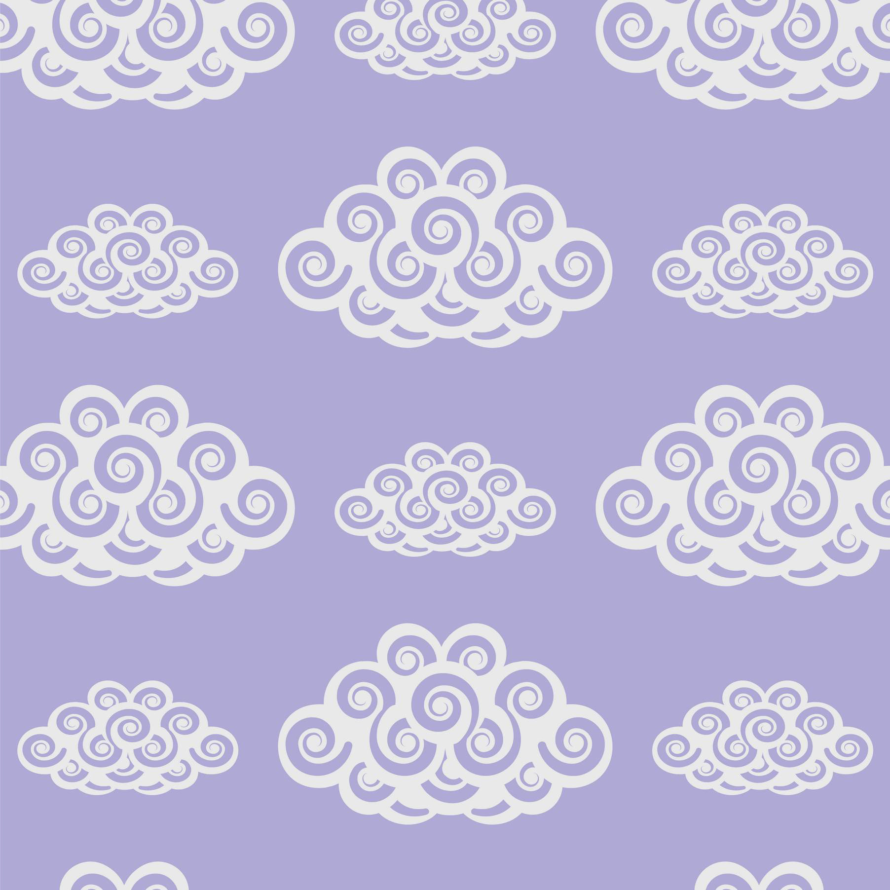 FLUFFY CLOUDS - BLUEBELLS