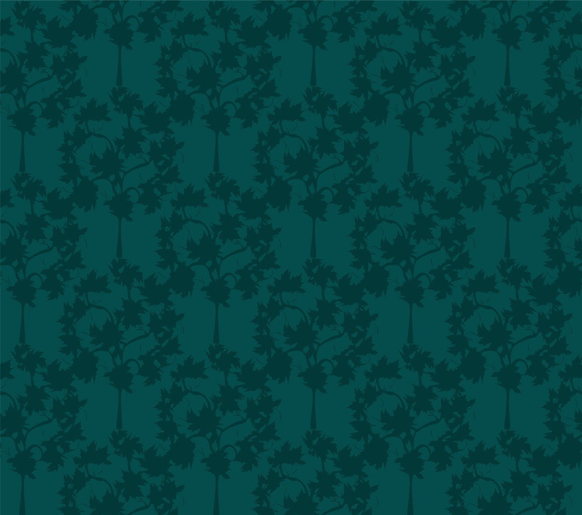 FALL'S FOREST PATTERN ~ DARK JUNGLE