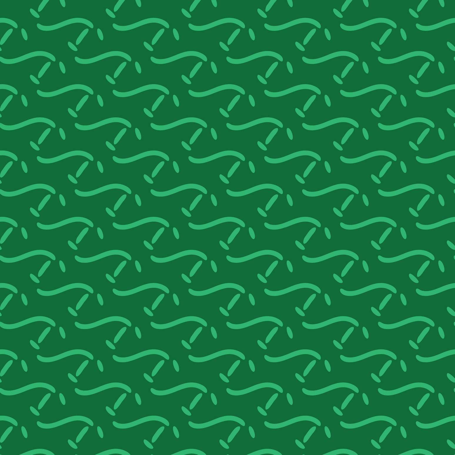 ABSTRACT LOOSE SCRIBES - EMERALD GREEN