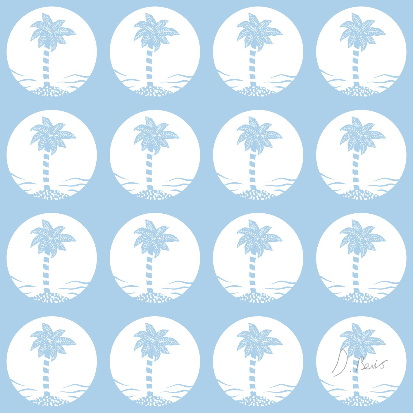 ISLANDS PRINT PATTERN