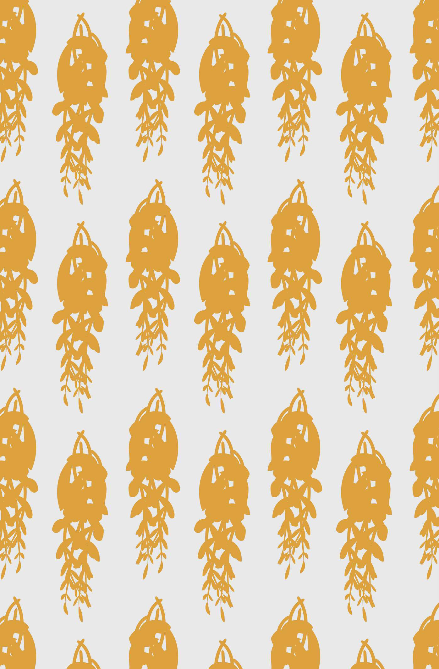 EUCALYPTUS SILHOUETTE - GREEK GOLD INVERSE