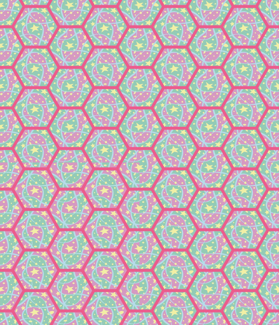HEX GEO CHAOS - COSMIC PASTELS