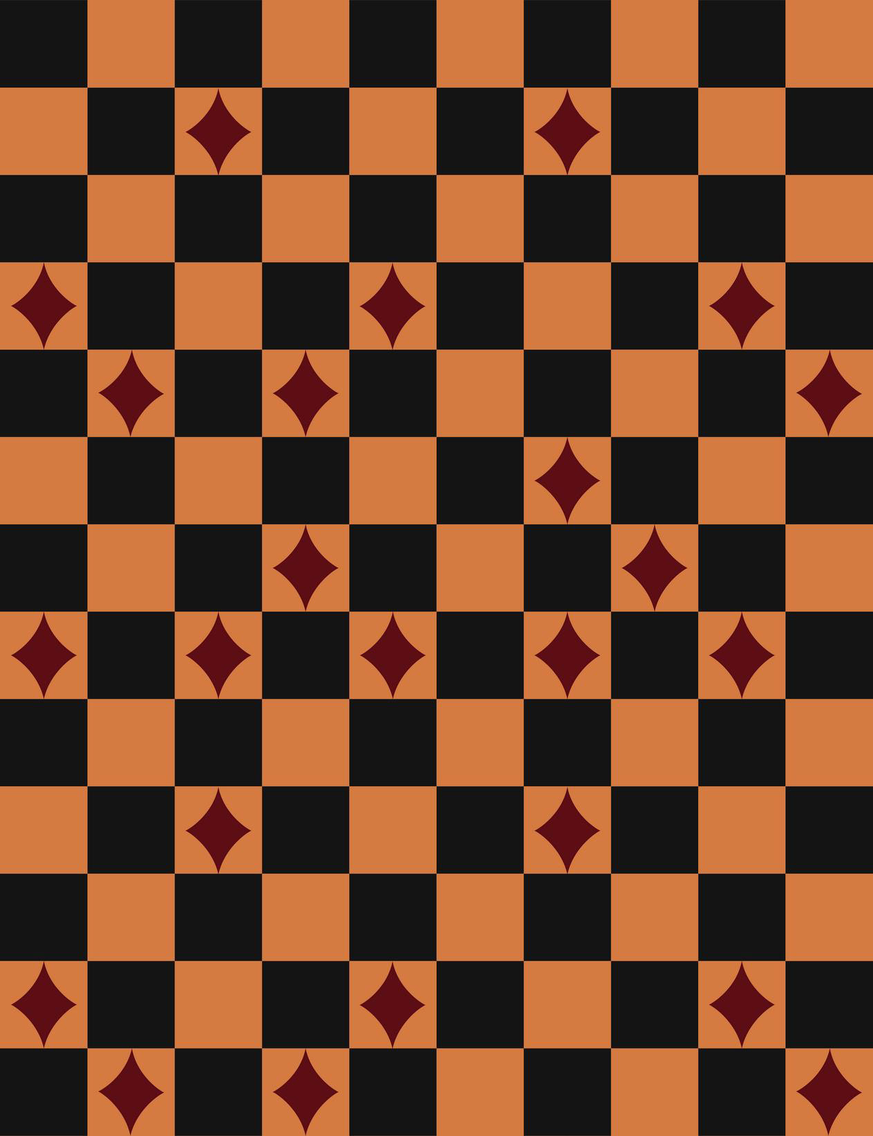 ARCANE STARS CHECK 1 - FIERY DRACONIC HERALDRY