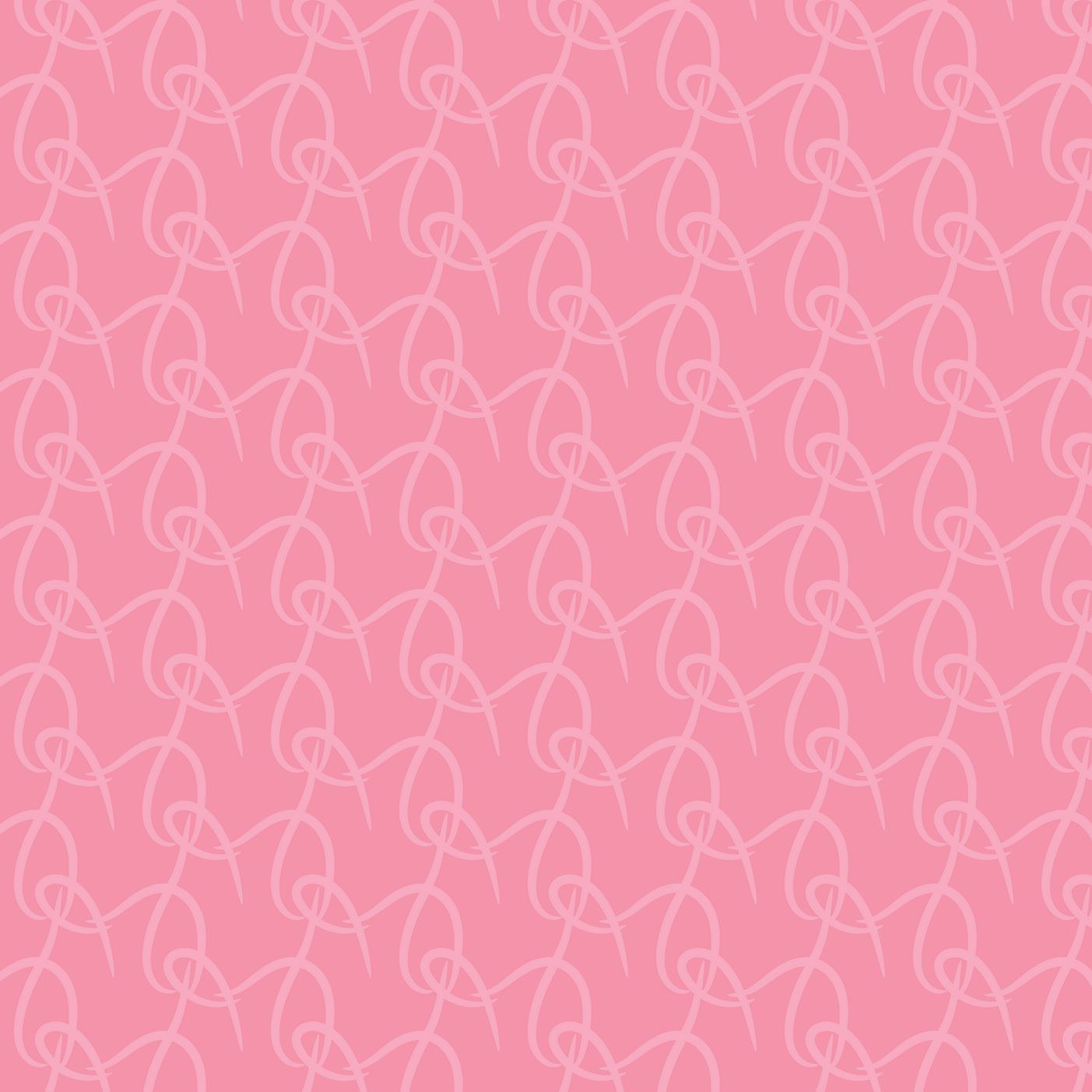 ABSTRACT THREADS - PINK
