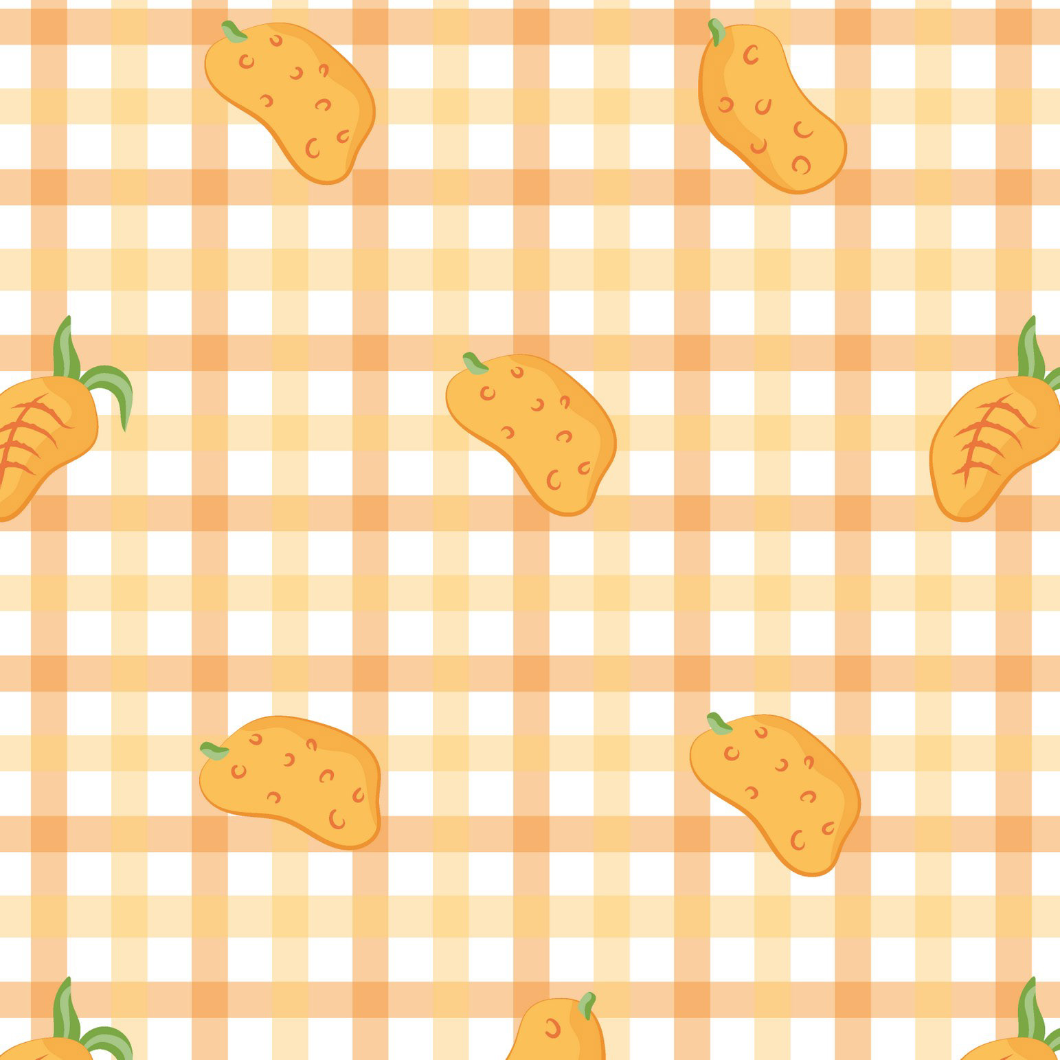 MANGOES & GINGHAM 1