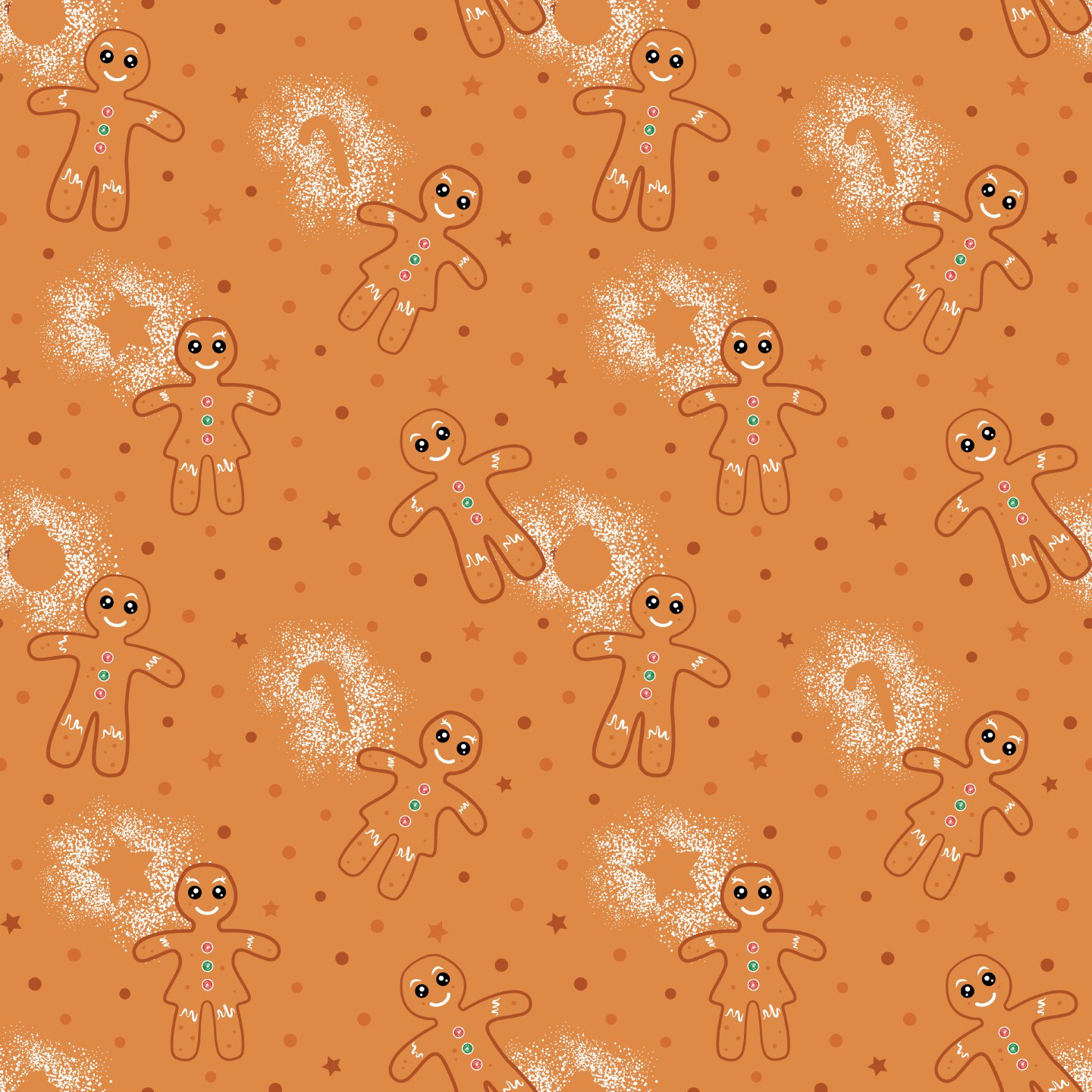 GINGERBREAD PATTERN