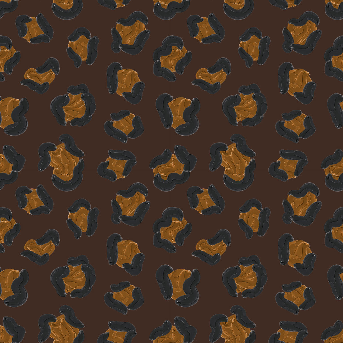 LEOPARD CHOC HONEYCOMB