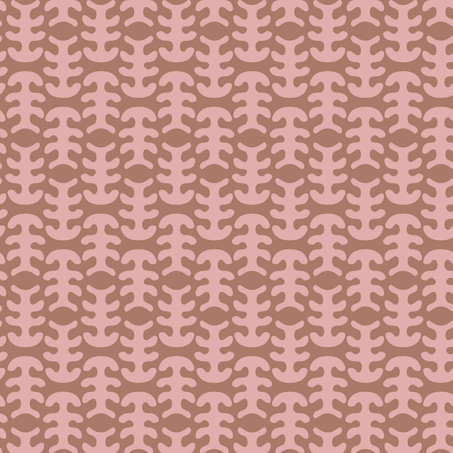 MINIMAL SNAKE MARKS 1 - MOCHA ROSE