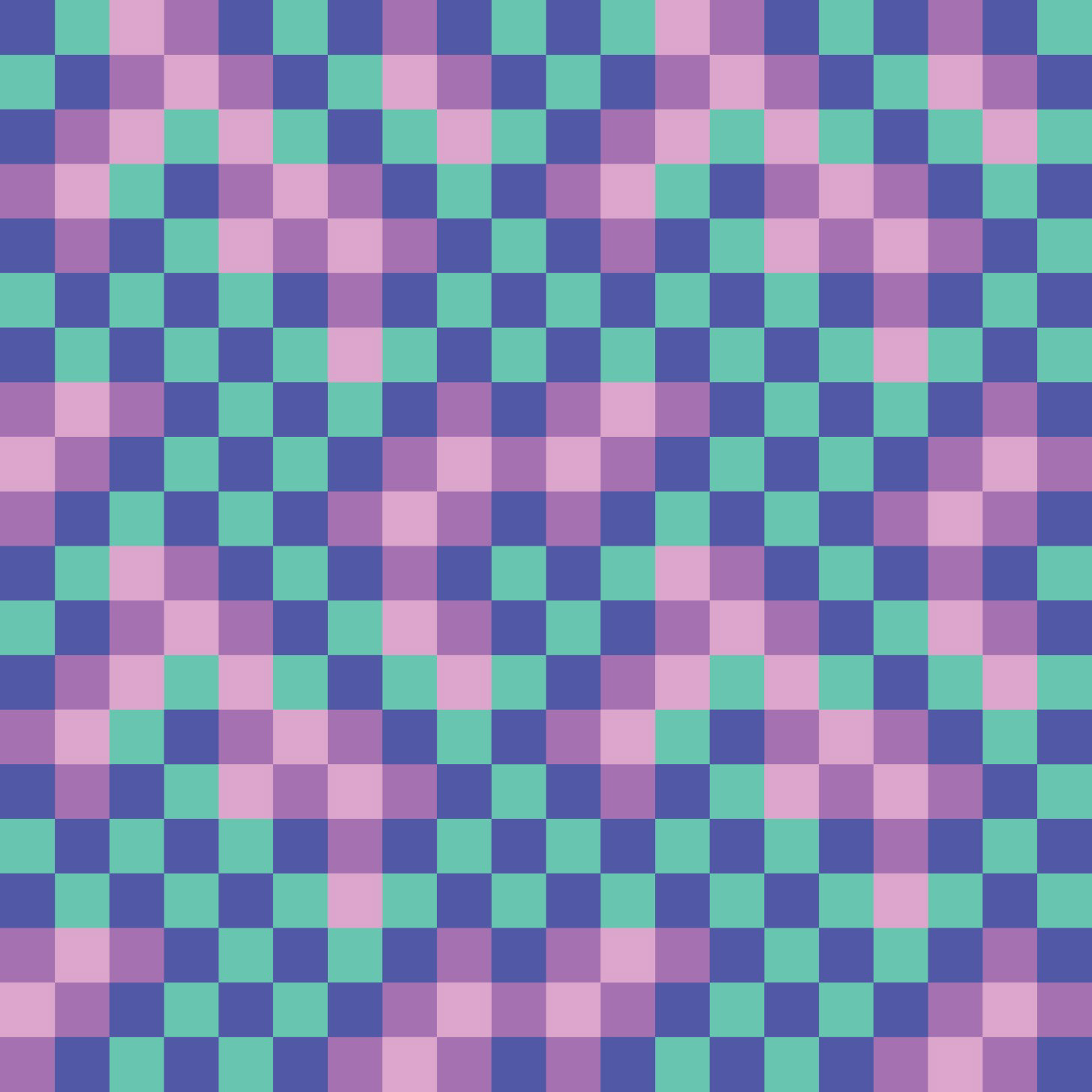 WITCHY CHECKER PATTERN [MAGICAL WORLD, ALT]