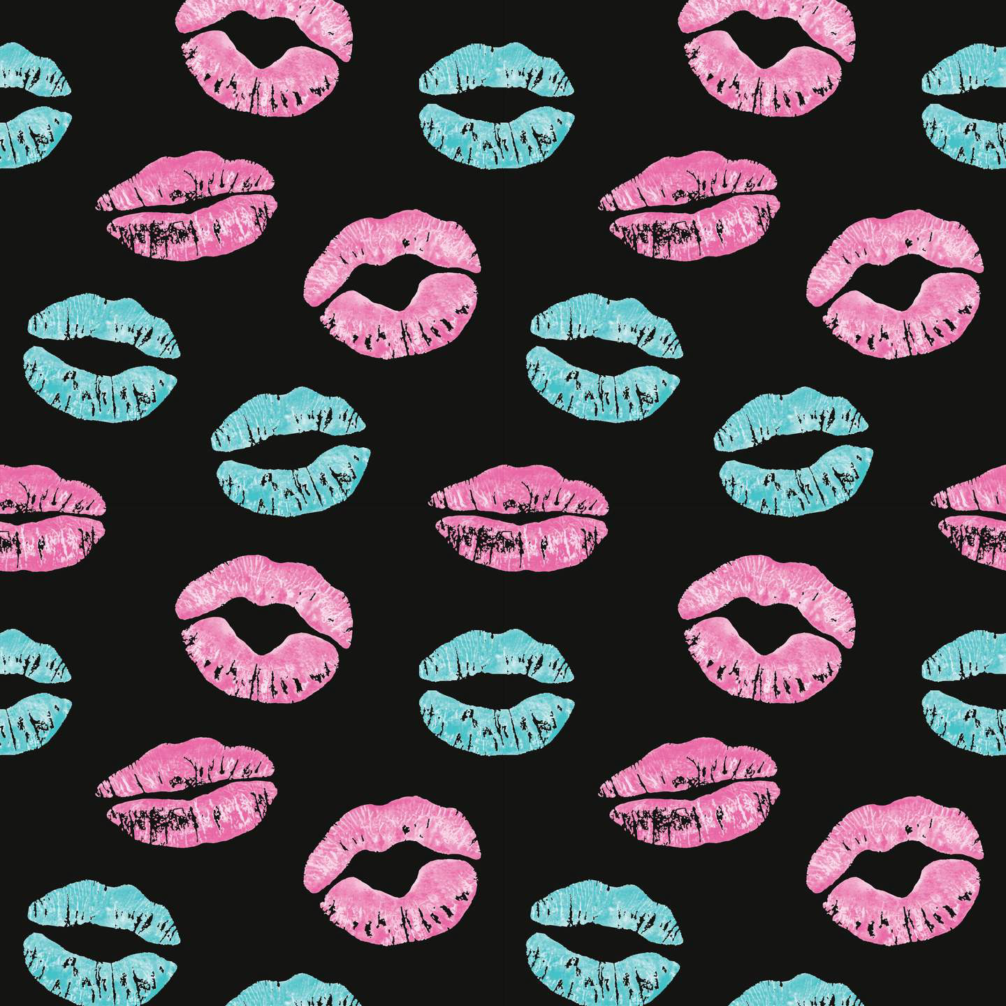 LIPS KISSES SMOOCHES - ELECTROPOP BLACK