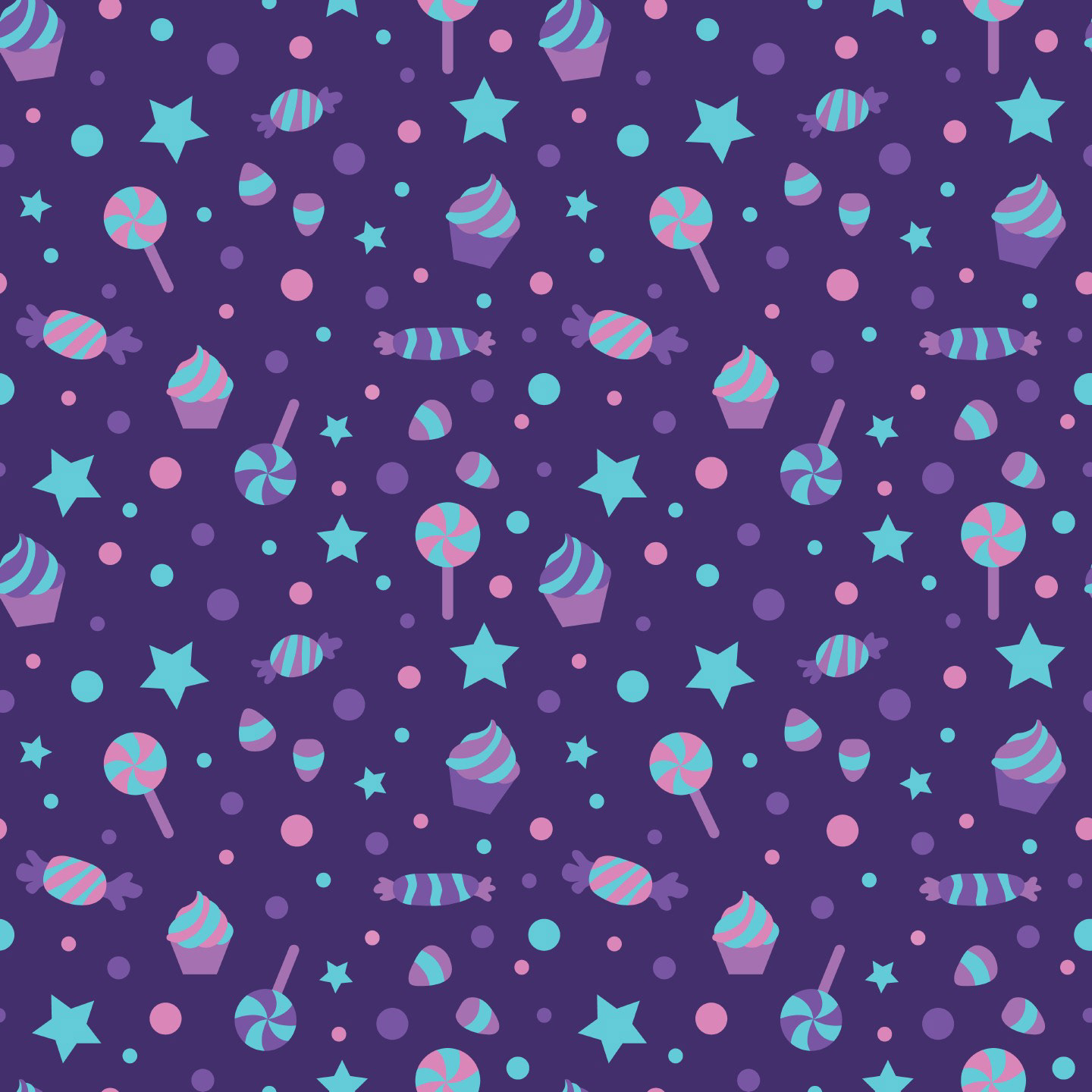SWEET TREATS PATTERN [MAGICAL WORLD]
