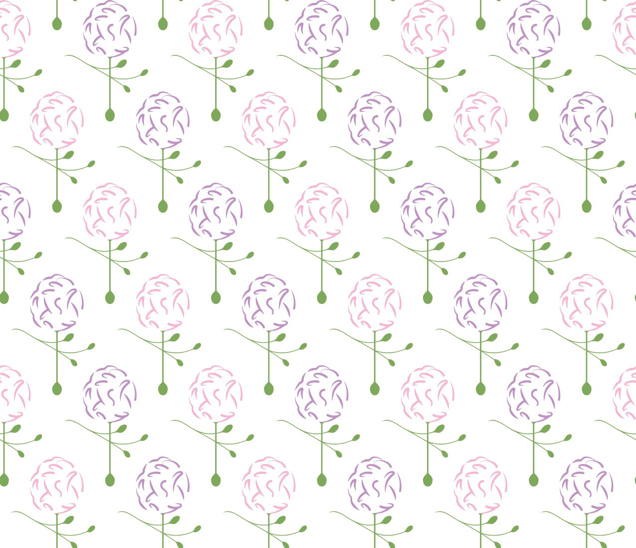 DAINTY PINK & PURPLE FLORALS