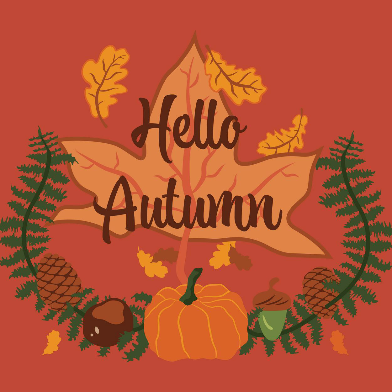 HELLO AUTUMN - TOMATO SUNSET