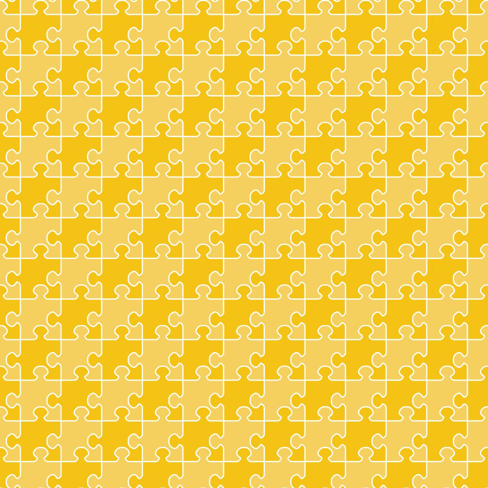 JIGSAW YELLOW-GOLD PRINT