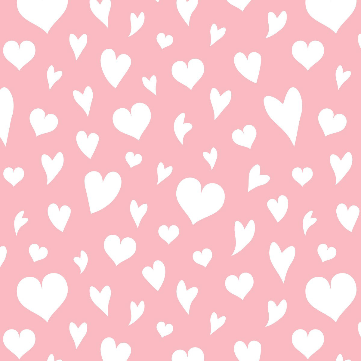 LOVE HEARTS PRETTY PINK